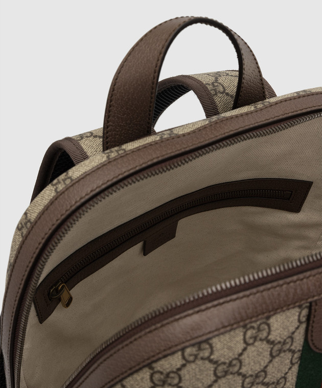 Gucci Рюкзак Ophidia GG в візерунок зі стрічками Web 5479679U8BT зображення 4