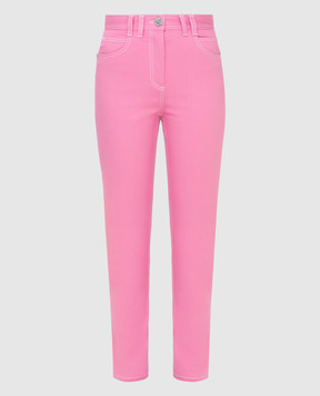 Balmain Розовые джинсы TF05460D022