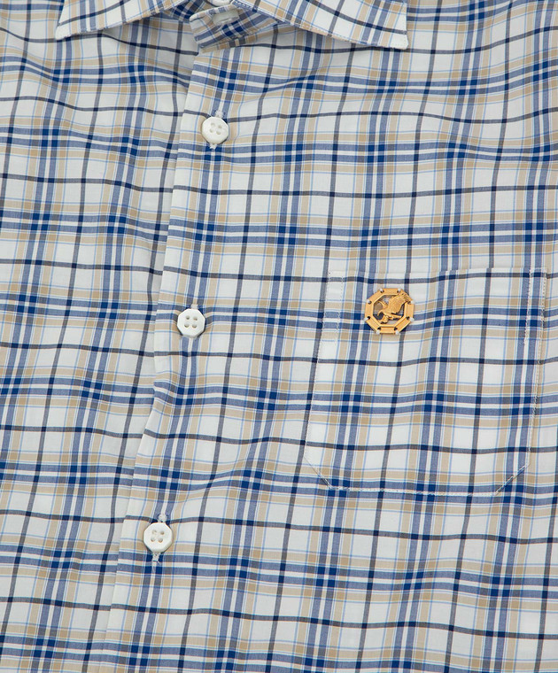 Stefano Ricci Children's checkered shirt YC003548LJ1780 image 3