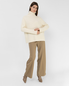 Lanvin Брюки из  шерсти широкого кроя RWTR00594576