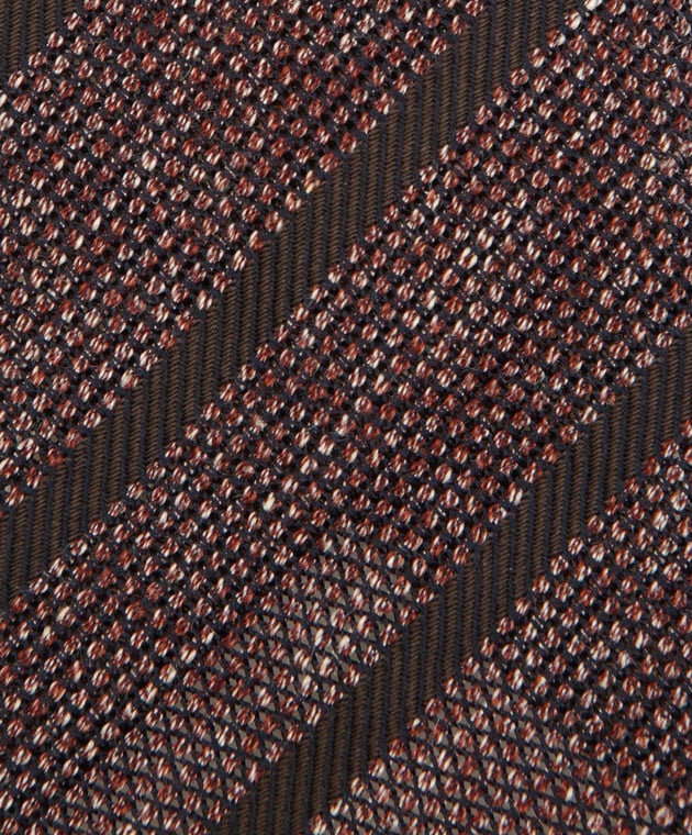Stile Latino Коричневый галстук 148751VCRM53 изображение 4