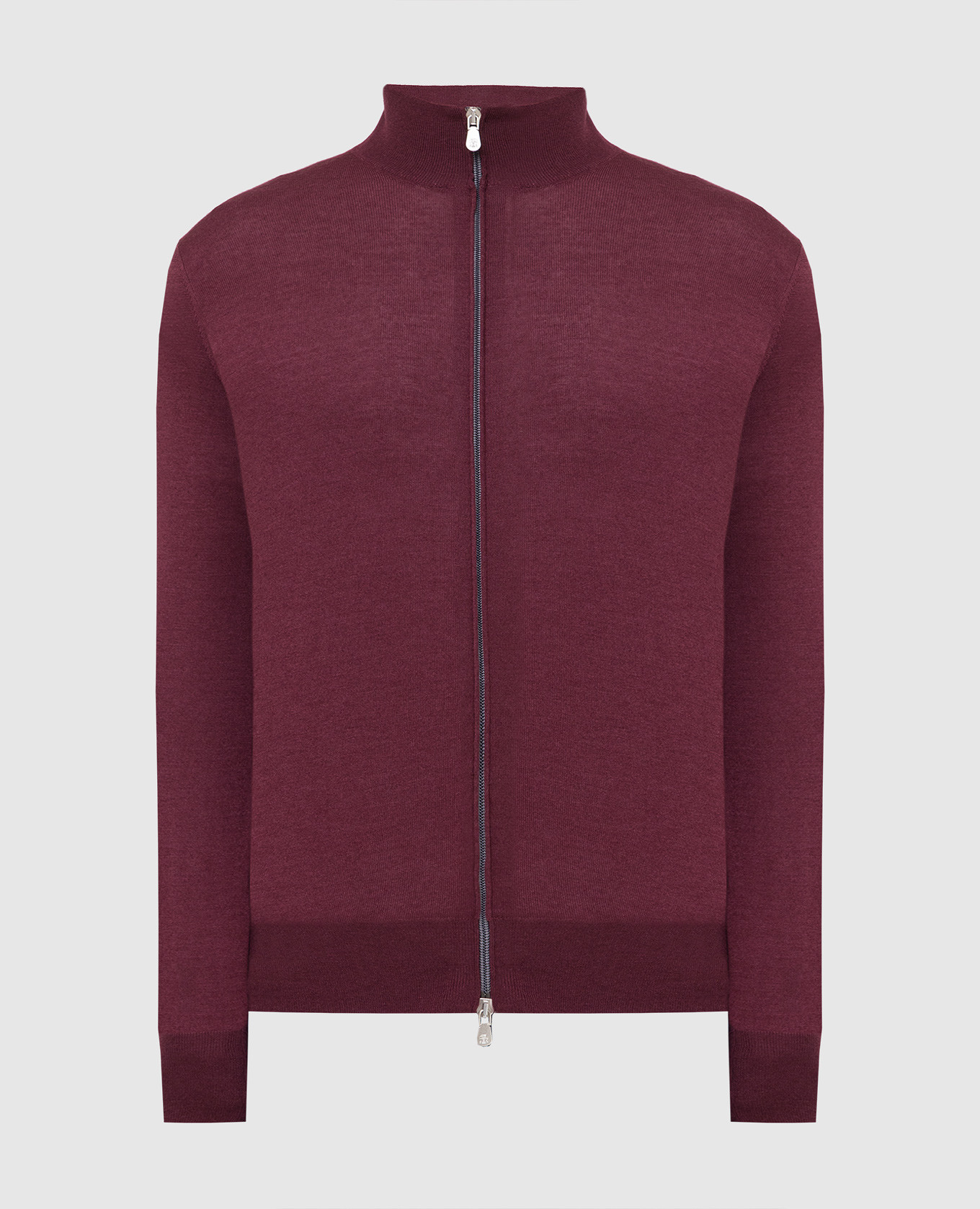 

Бордовый кардиган из кашемира и шелка Brunello Cucinelli, Кардиганы