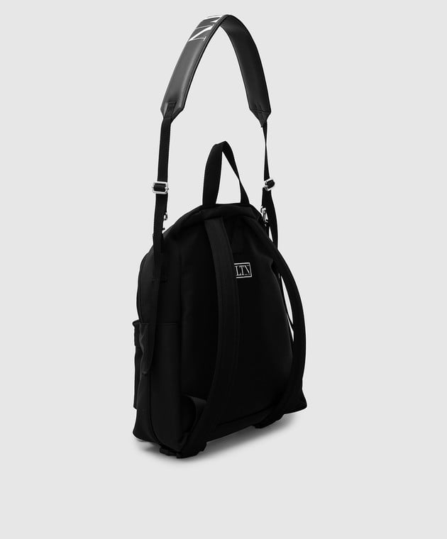 Valentino Черный рюкзак VLTN XY2B0A98HQH изображение 3