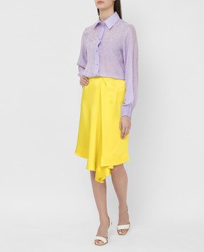NINA RICCI Жовта спідниця 21PCJU002VI0480