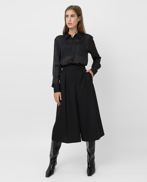 ALEXANDRE VAUTHIER Сорочка в смужку з люрексом 214SH13001504