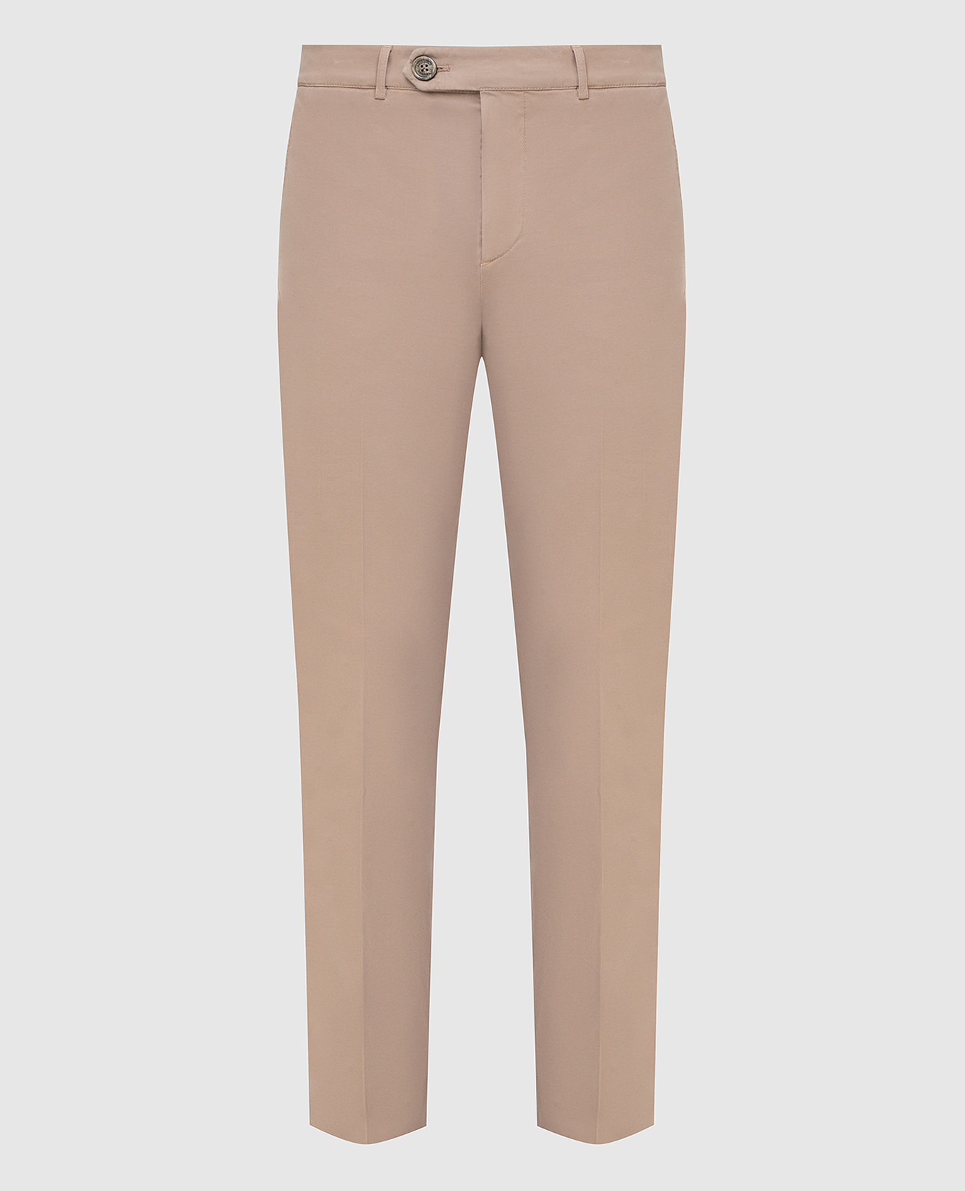 

Бежевые брюки Brunello Cucinelli, Бежевый, Повседневные брюки casual