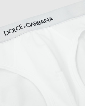 Dolce&Gabbana Дитячий набір білих трусів L4J700G7OCT