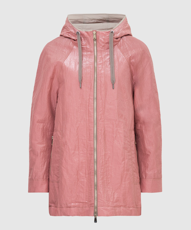 Brunello Cucinelli Розовая куртка MF5968914