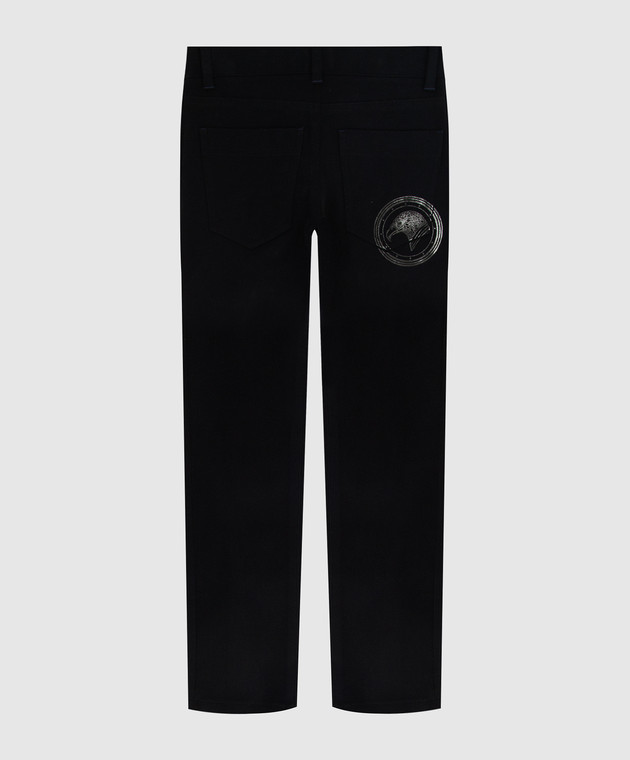 Stefano Ricci Children's black jeans YAT8400030VAL014 image 2