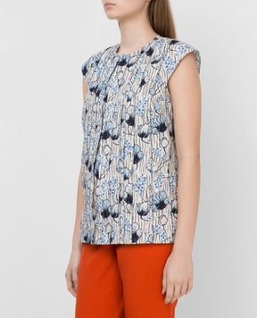 Bottega Veneta Белый топ 367474