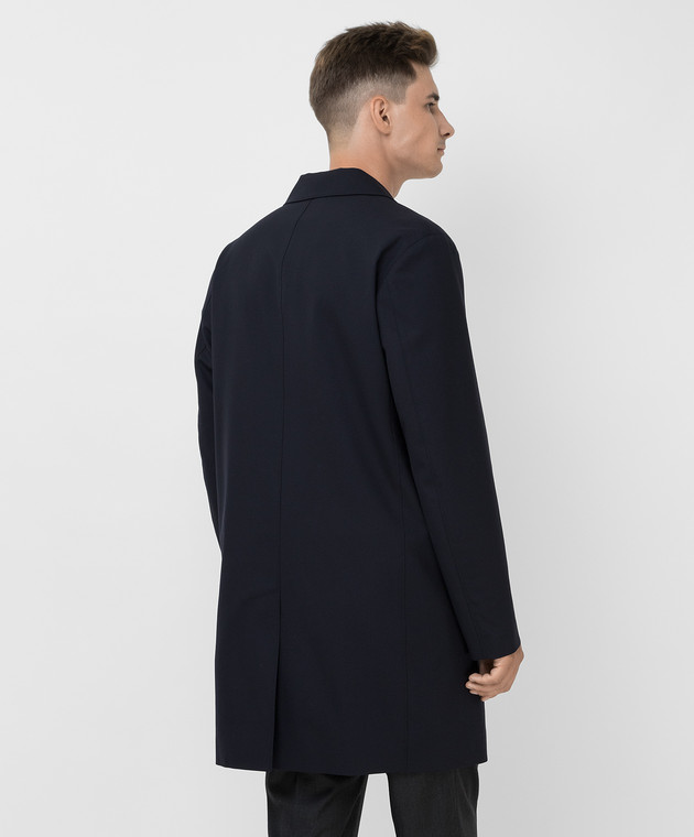 Loro Piana Пальто из шерсти с замшевыми вставками FAL7270 изображение 4