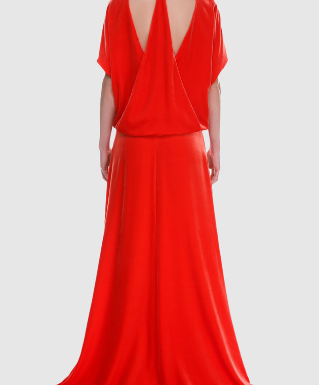 Valentino Красное платье PB0VD7E53TF изображение 4