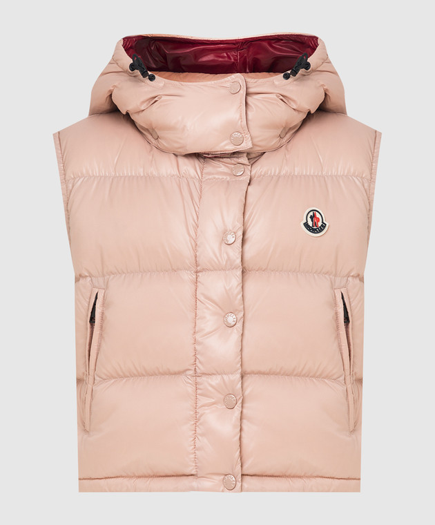 Moncler Down vest with patch 1A0005768950