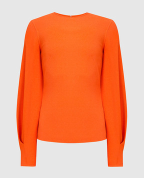 Victoria Beckham Оранжевая блуза TPLNG1339