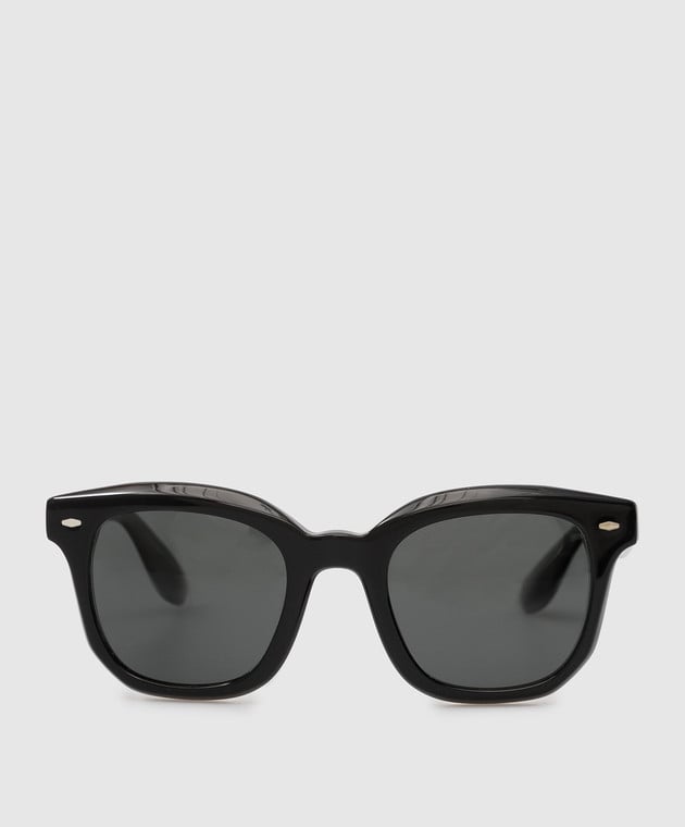 Brunello Cucinelli Черные солнцезащитные очки Filu MOCFIL006