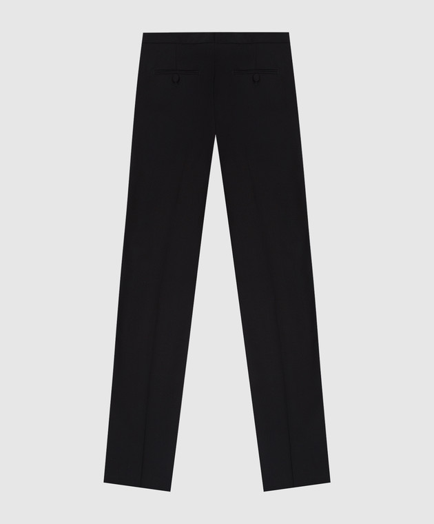 Stefano Ricci Детские черные брюки из шерсти Y2T9500000T00061 изображение 2