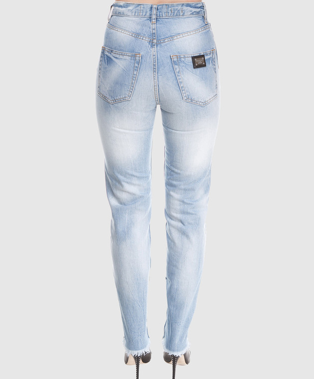 Philipp Plein Блакитні джинси WDT0580 зображення 4