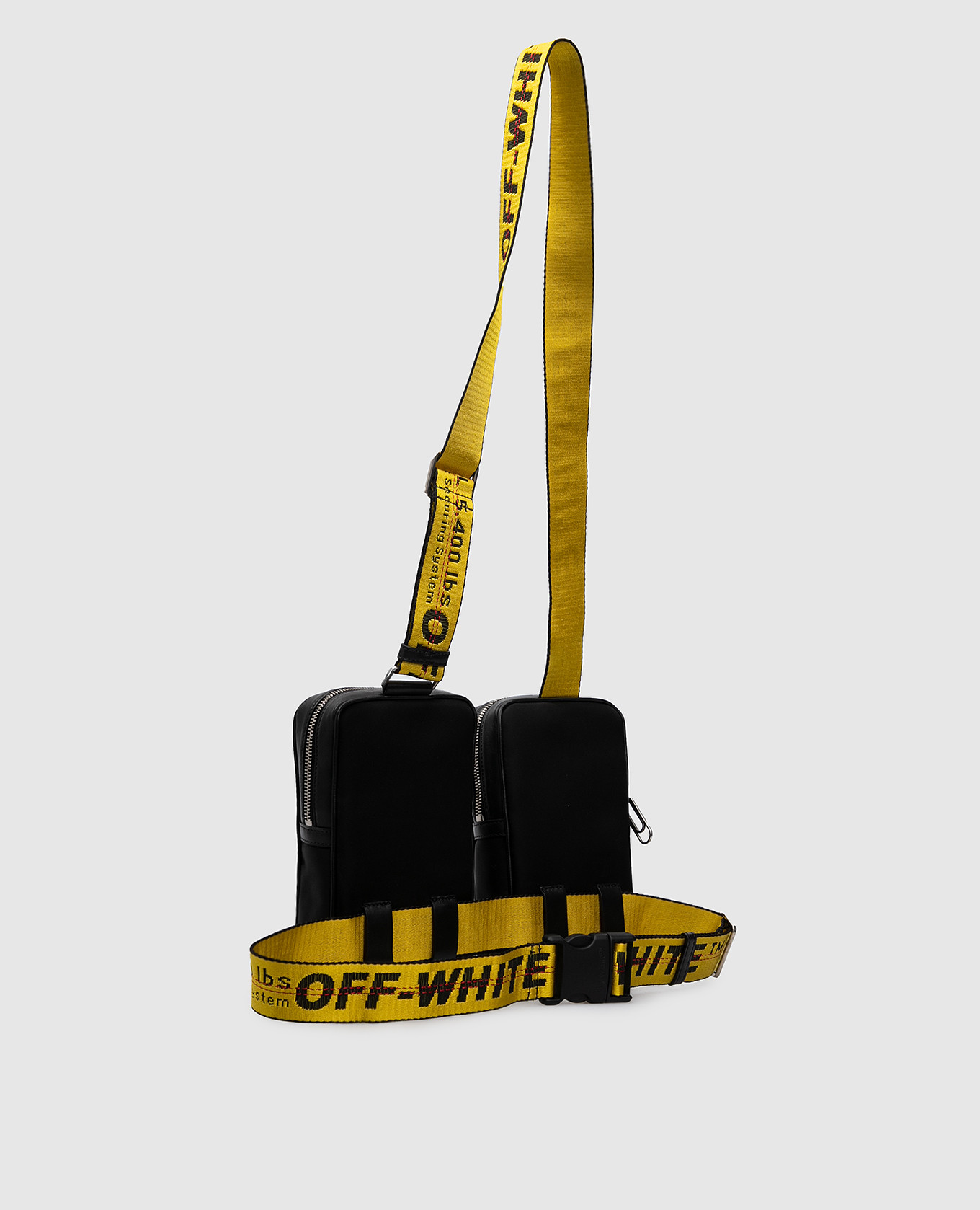 Off-White Сумка-слинг Industrial с логотипом OMNQ024F21FAB001 изображение 3
