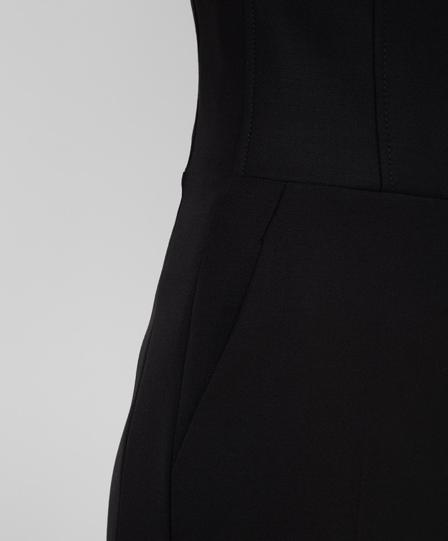David Koma Черные брюки из шерсти AW20DK45TR изображение 5