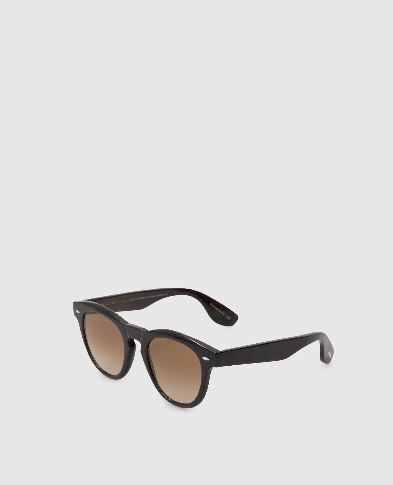 Brunello Cucinelli Солнцезащитные очки Nino из рога MOCNIN009 изображение 4