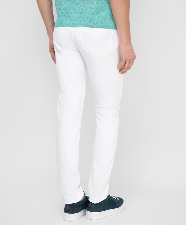 ISAIA Белые джинсы TCS003DJ064 изображение 4