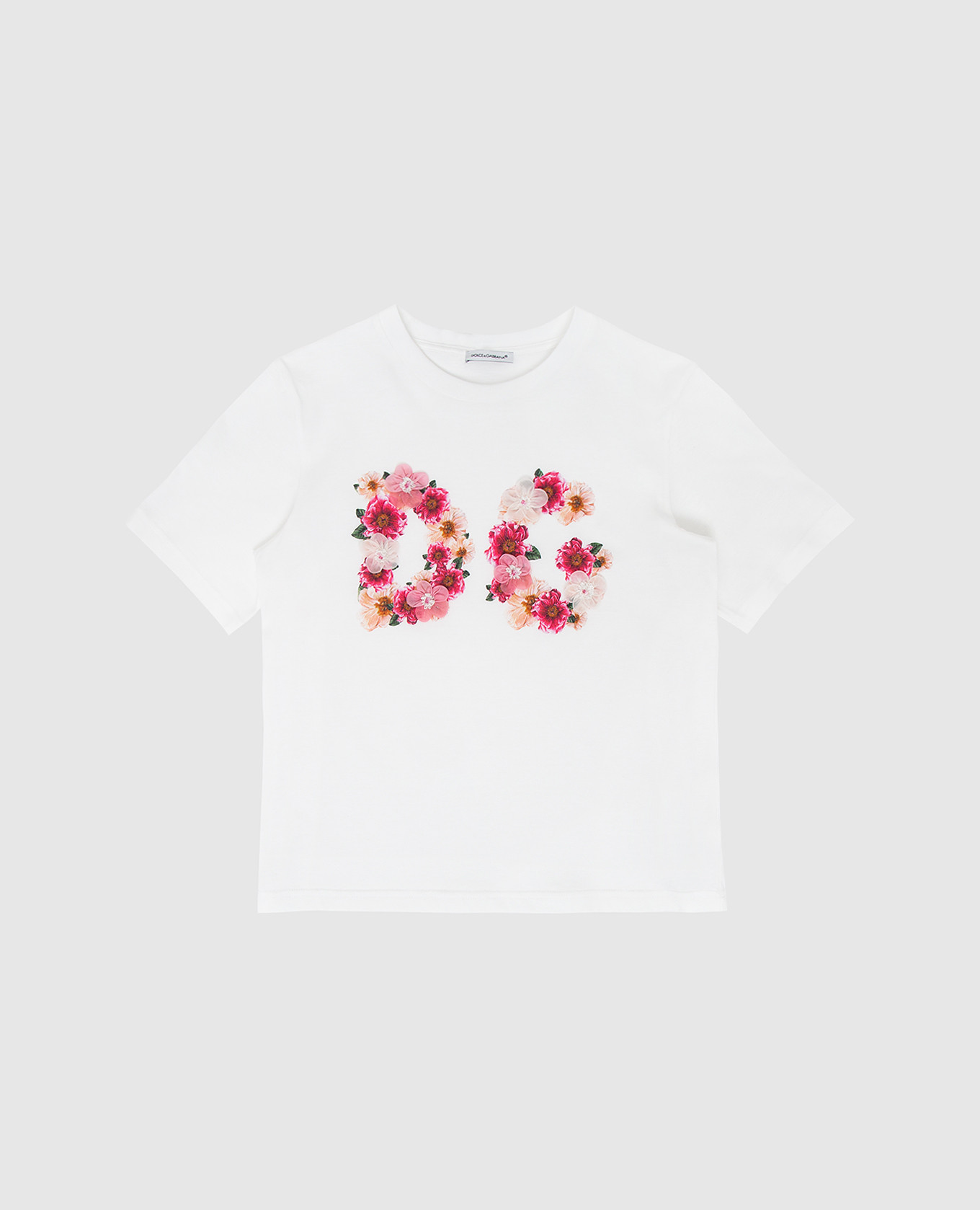 

Детская белая футболка Dolce&Gabbana, Белый, Футболки