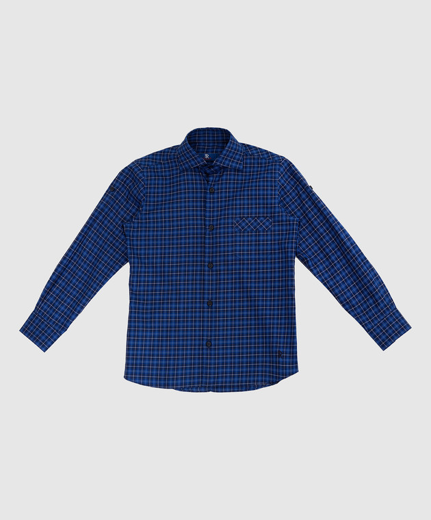Stefano Ricci Children's checkered shirt YC003192LJ1703