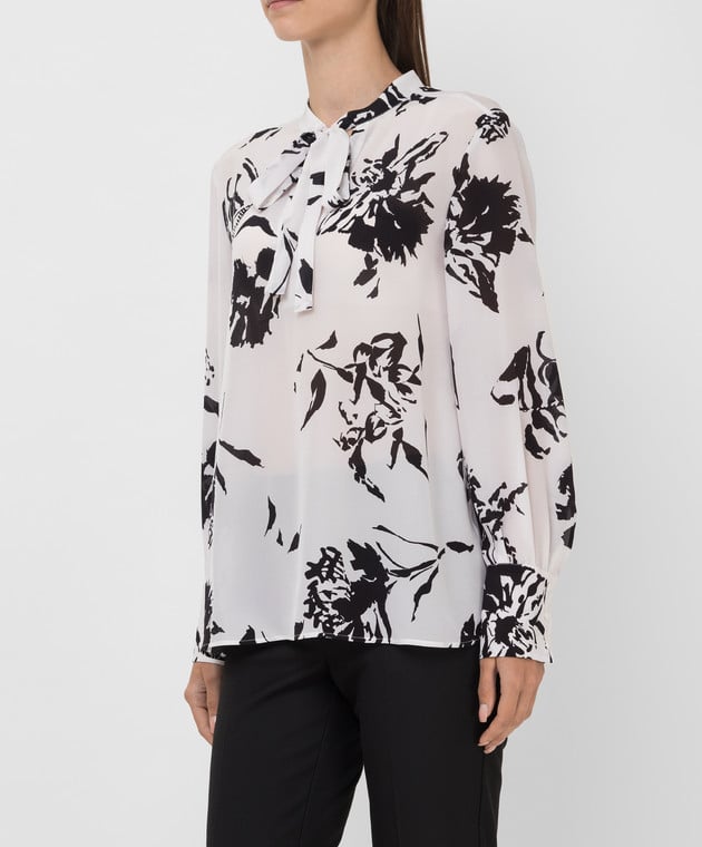 Max & Co Шовкова блуза в квітковий принт LUCE зображення 3