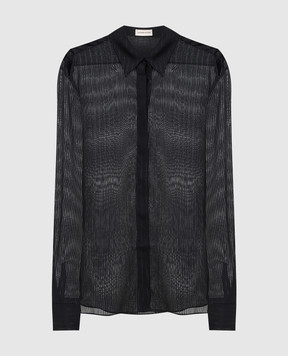 ALEXANDRE VAUTHIER Сорочка в смужку з люрексом 214SH13001504