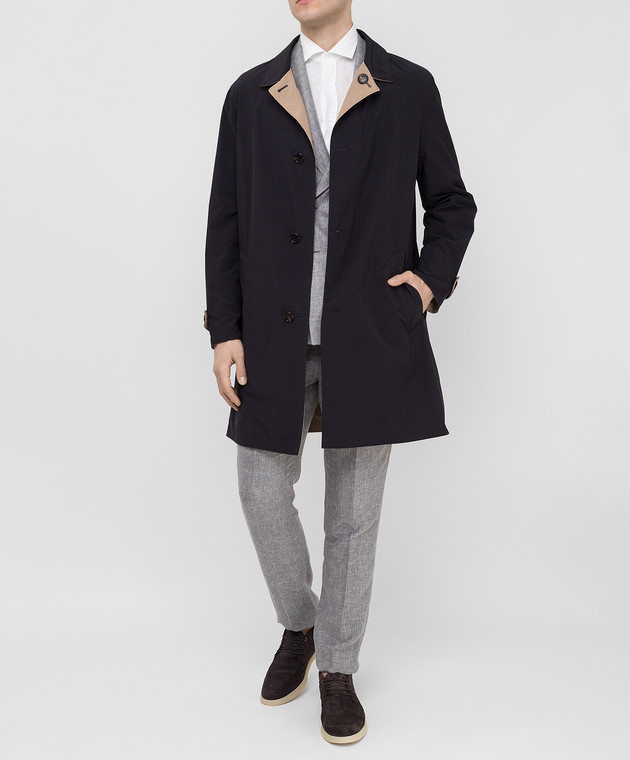 Brunello Cucinelli Двухсторонний плащ MD4796399 изображение 2