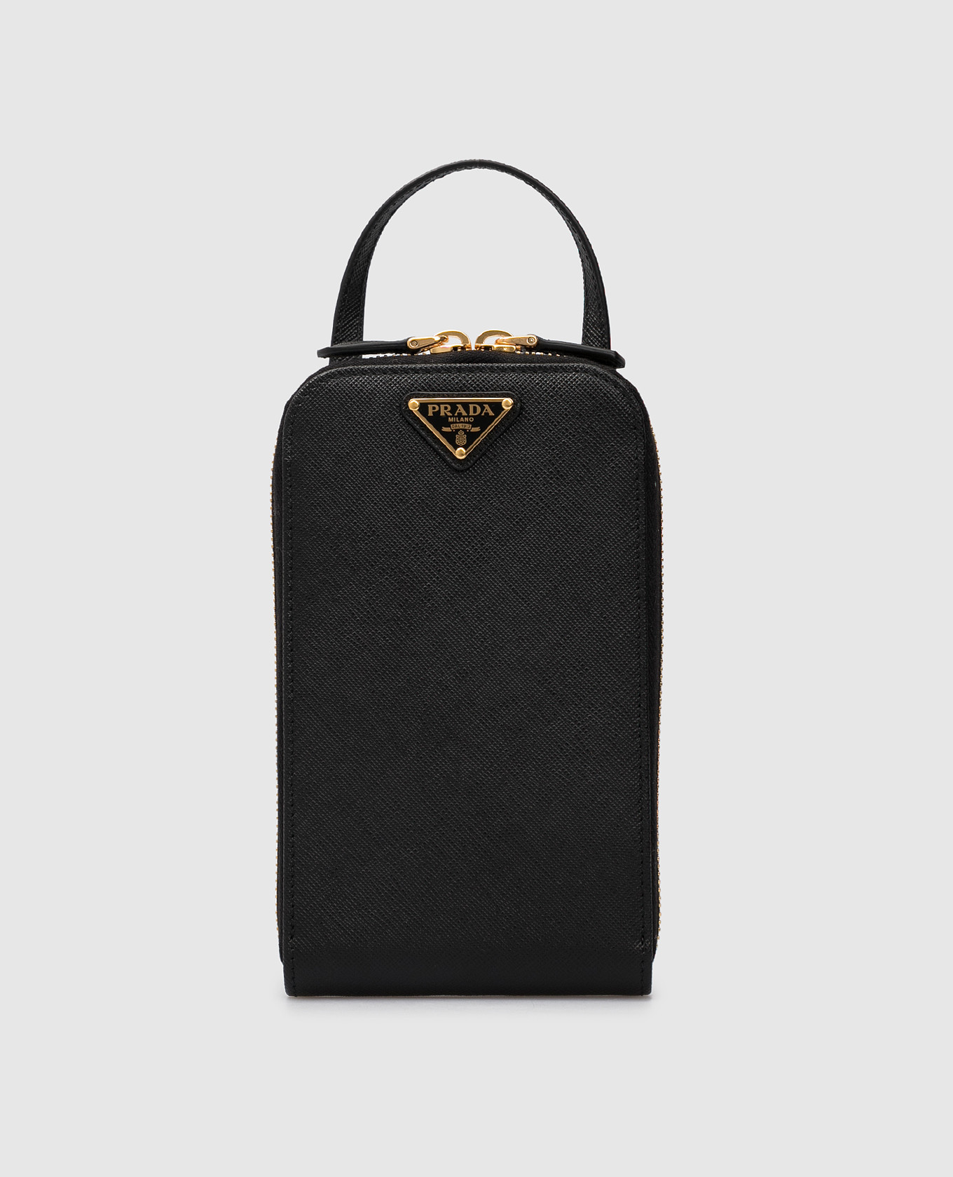 Кожаная сумка мини с логотипом