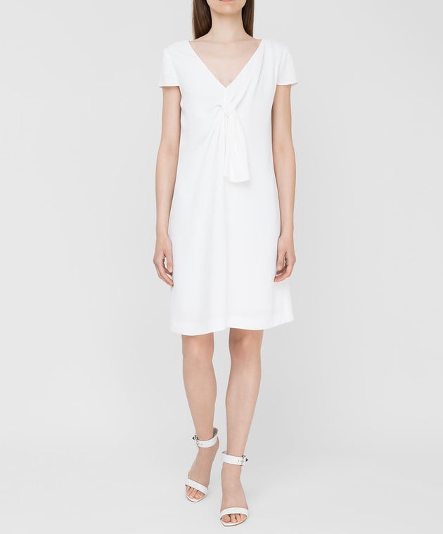 Lanvin Белое платье RWDR252U4083 изображение 2