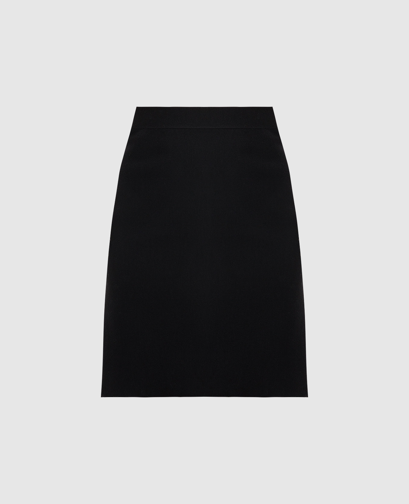 Черная юбка с воланами Bottega Veneta
