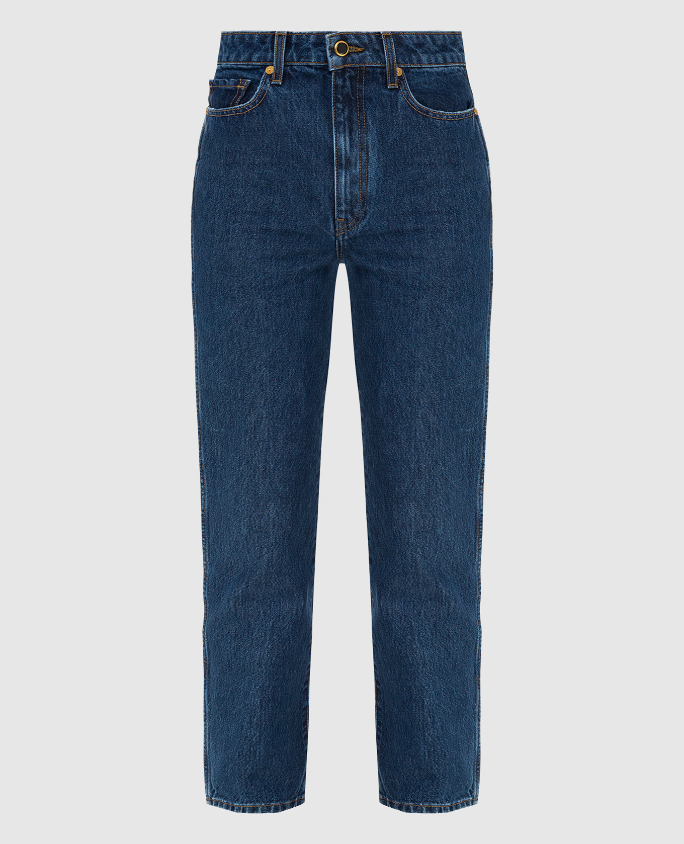 

Синие джинсы Abigail, Синий, Широкие джинсы