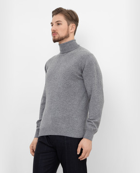 D'Uomo Milano Серый гольф из кашемира 355N