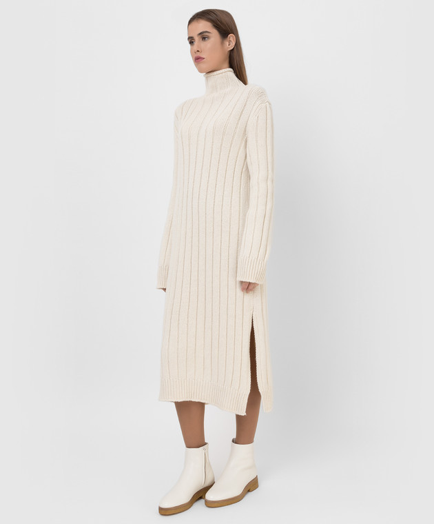 The Row Сукня Doа з кашеміру з розрізами 5783Y120 зображення 3