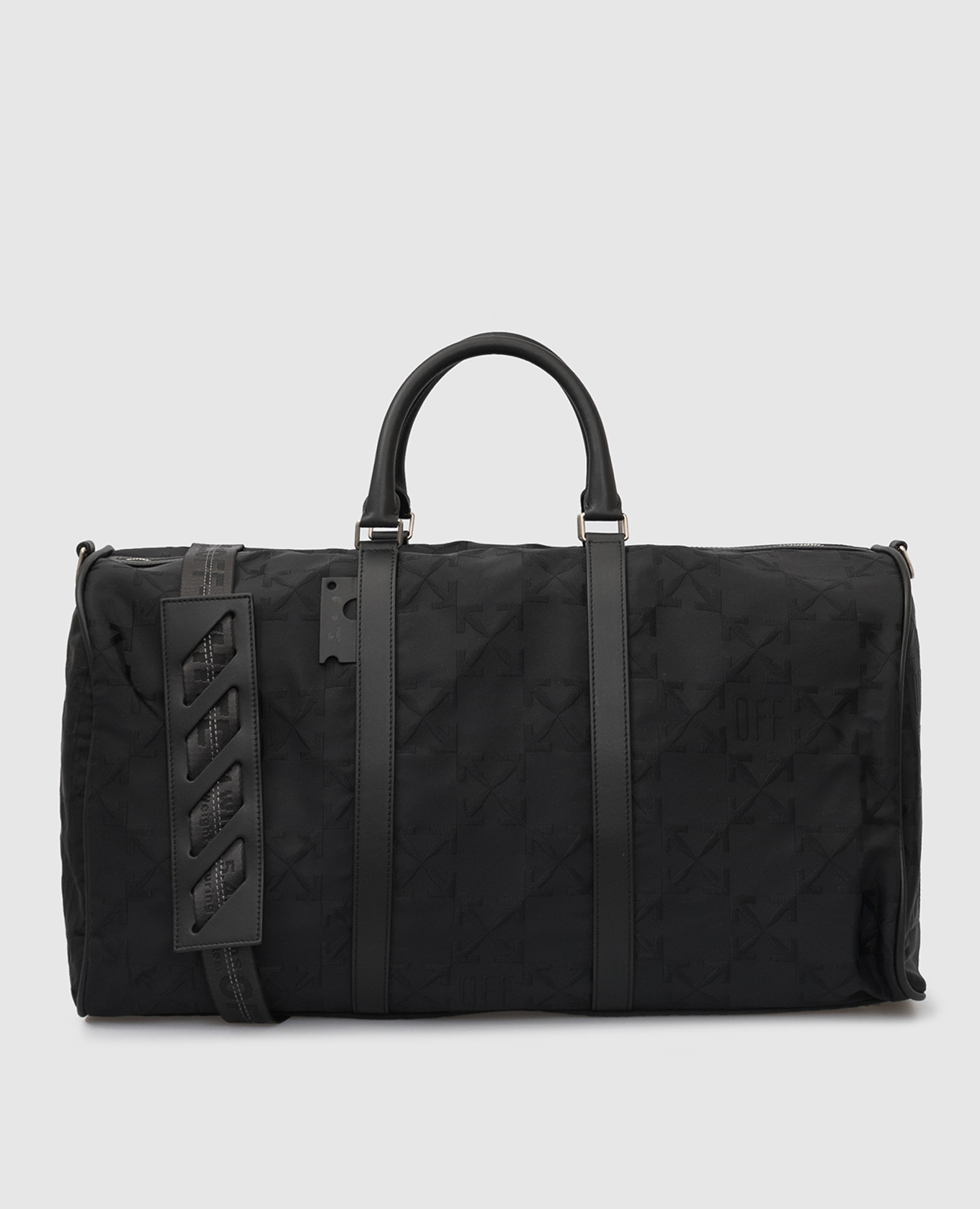 

Дорожная сумка с вышивкой логотипа Off-White, Черный, Сумки