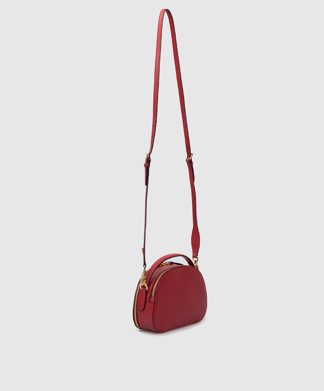 Prada Red leather Odette mini bag 1BH123NZV buy with Latvia