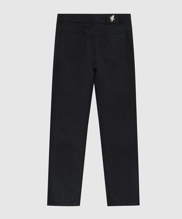 Stefano Ricci Дитячі темно-сірі штани з вовни YFT7400020W610 зображення 2
