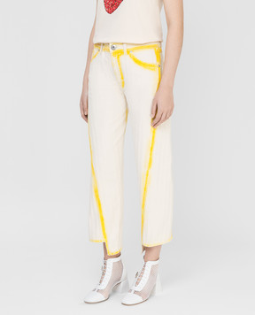 Lanvin Світло-бежеві джинси RWTR503K4393