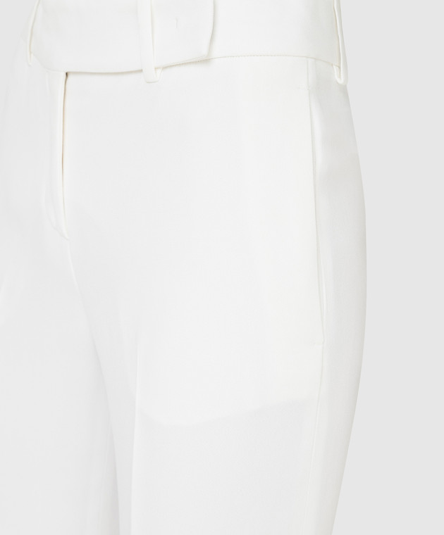 Ermanno Scervino Белые брюки D386P300UKF изображение 5