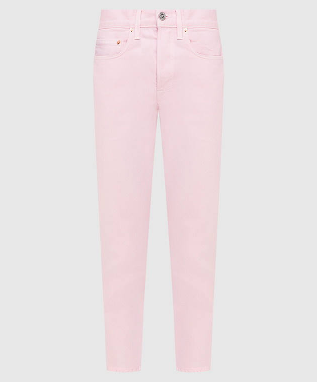 Vetements Розовые джинсы WE51PA140P