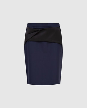 Balenciaga Темно-синяя юбка 373614