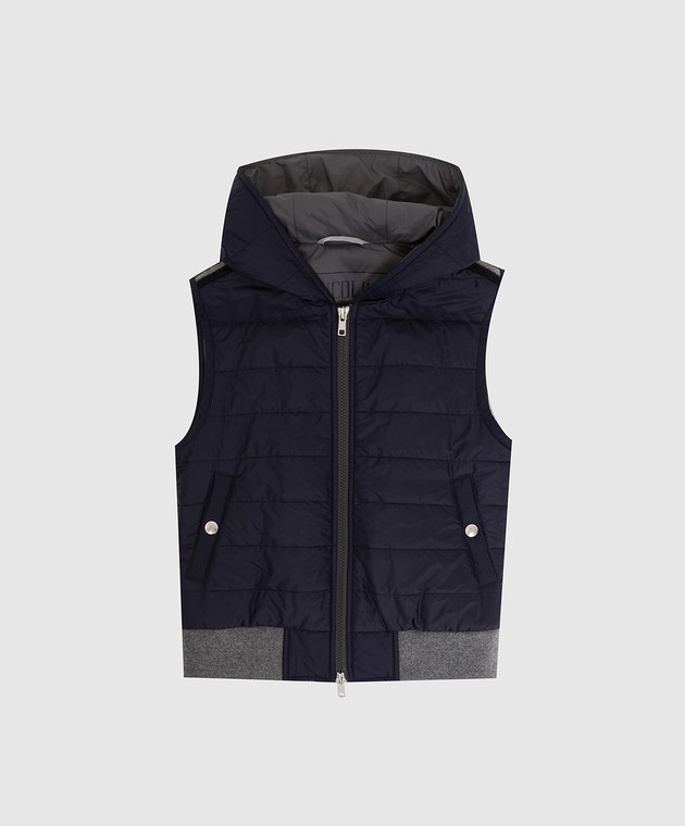 

Детский темно-синий жилет, Тёмно-синий, Жилеты