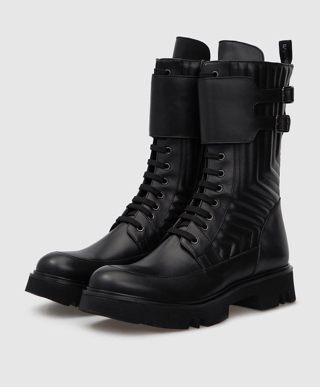 MYM Ivor black leather boots IVOR image 3