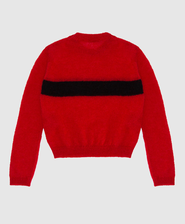 Ermanno Scervino Детский красный свитер MG051016 изображение 2
