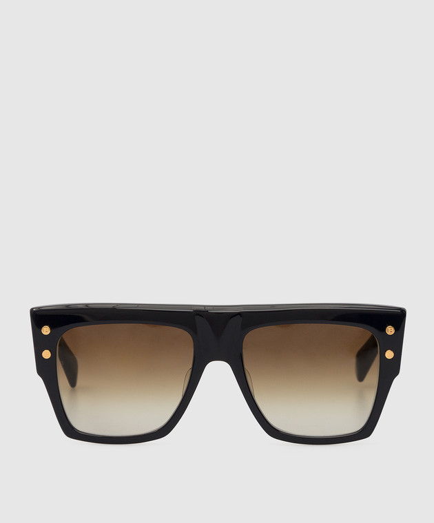 Balmain Квадратные солнцезащитные очки B-I BPS100E56