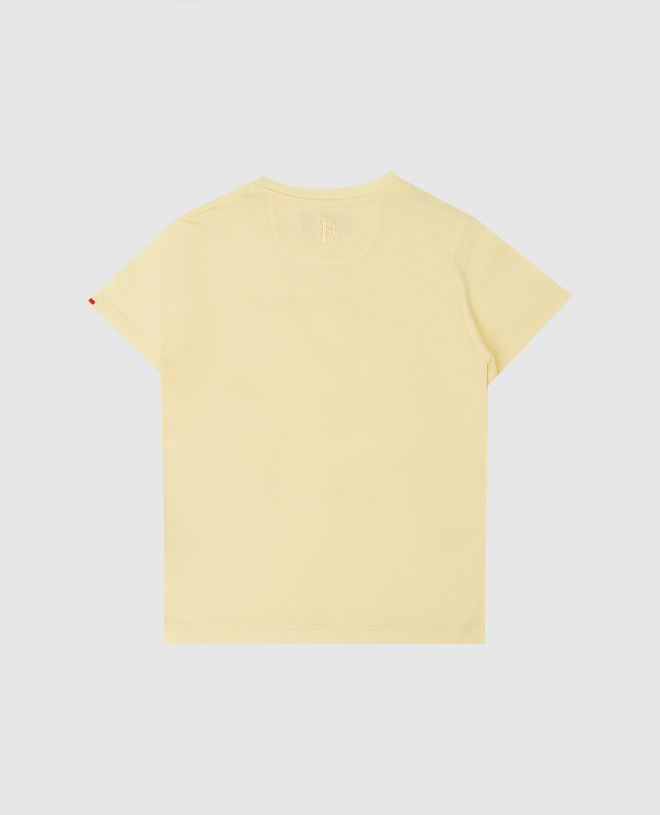 Stefano Ricci Детская желтая футболка с вышивкой YNH8400170803 изображение 2