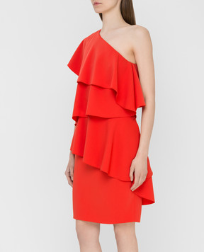 Lanvin Коралловое платье RWDR215U4076