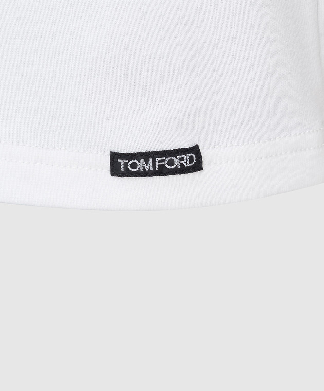 Tom Ford Белая футболка T4M081040 изображение 3